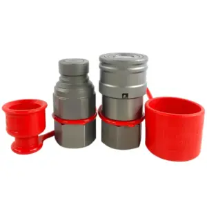 3/4" body size Flat Face High Flow Hydraulic Quick Connect Coupler Set 3/4" NPT Thread