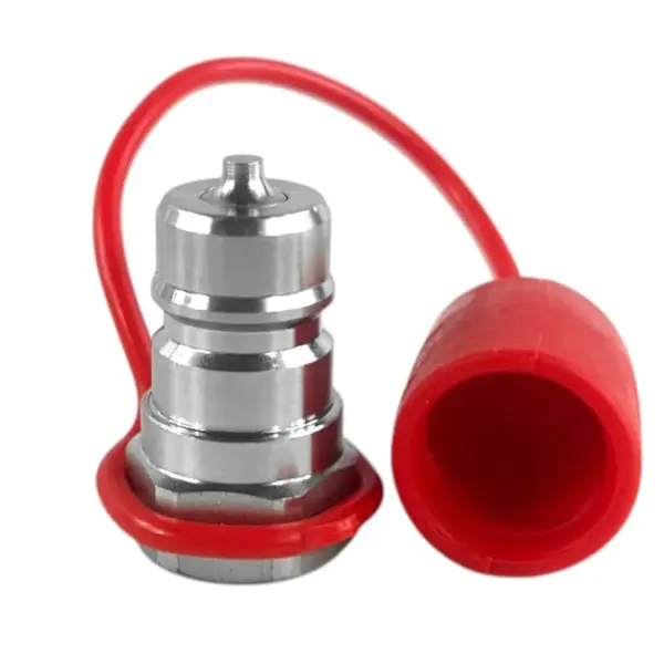 3/8" NPT ISO 7241 A Quick Disconnect Hydraulic Male Coupler