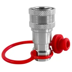 1/4″ ISO 7241-B Quick Coupler – Female (1/4″ NPT Thread)