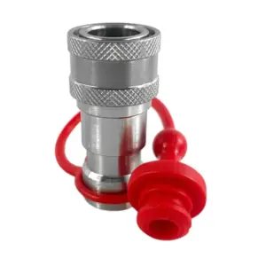 1/4″ ISO 7241-B Quick Coupler – Female (#6 3/8" SAE ORB Thread)