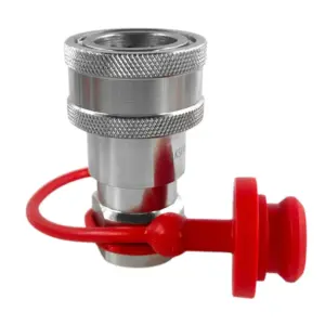 1/2″ ISO 7241-B Quick Coupler – Female (1/2″ NPT Thread)