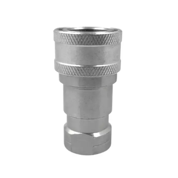 Kubota 7J417-66320 replacement ISO B Female Coupler NPT 3/8" Thread 3/8" body size