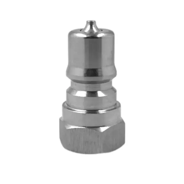 Kubota K2581-66220 Replacement Male Hydraulic Quick Coupler ISO 7241 Series B 1/4“ Body Size NPT 1/4" Thread